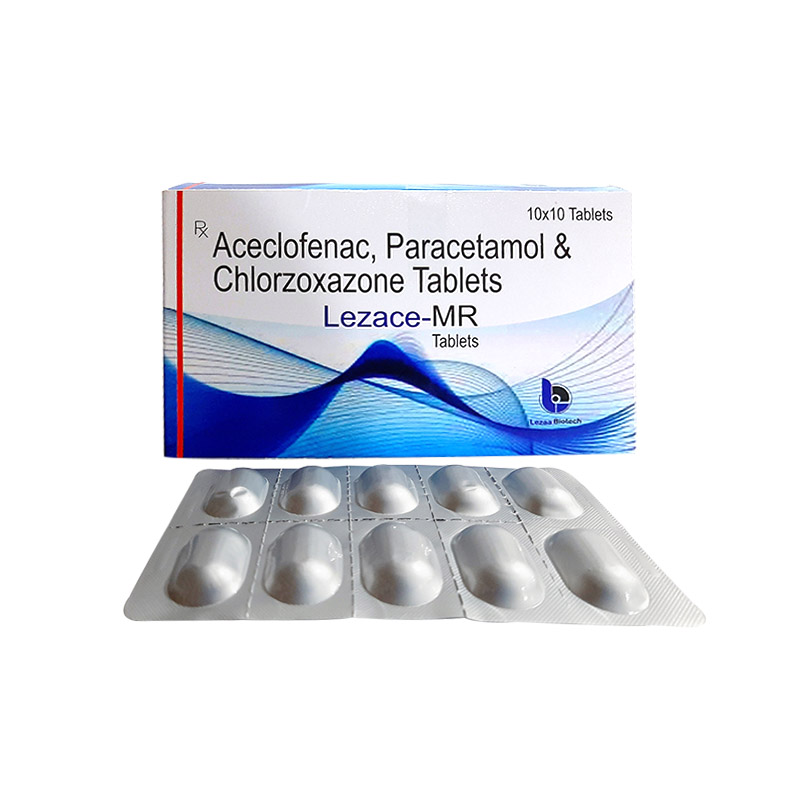 Aceclofenac, Paracetamol & Chlorzoxazone Tablets