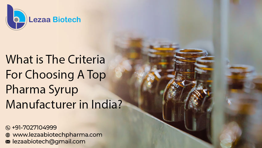 Top Pharma Syrup Manufacturer in India