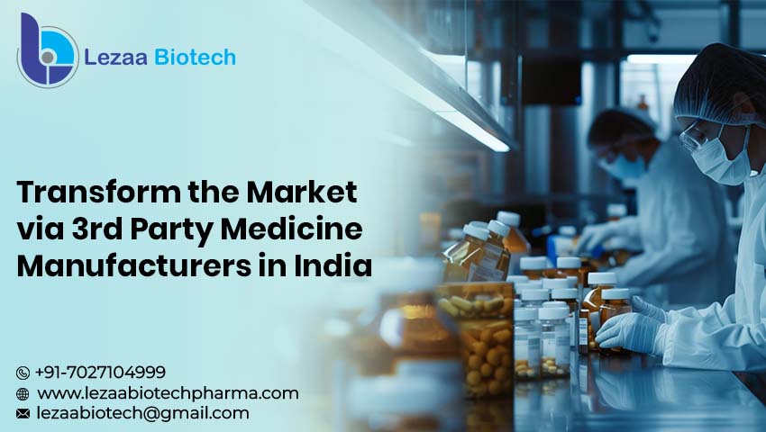 3rd Party Medicine Manufacturers in India